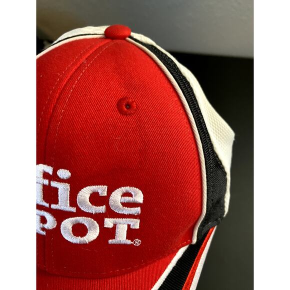Home Depot Racing Hat Carl Edwards #99 NASCAR Baseball Cap Adjustable Red Black - Picture 2 of 10